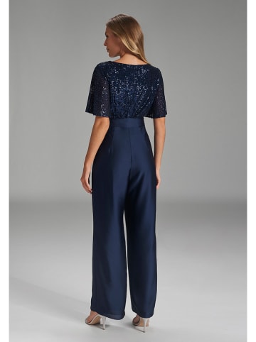 SWING Jumpsuit donkerblauw