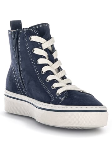 Gabor Leder-Sneakers in Dunkelblau