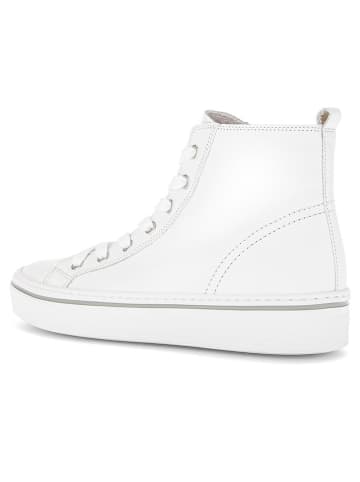 Gabor Leder-Sneakers in Weiß
