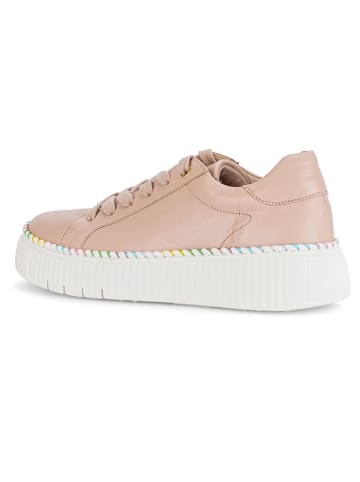 Gabor Leren sneakers lichtroze/meerkleurig