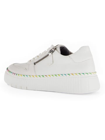 Gabor Leren sneakers wit/meerkleurig
