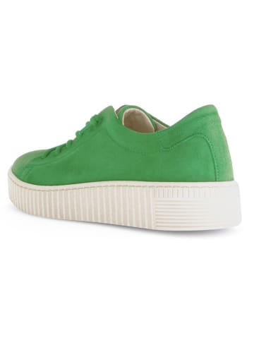 Gabor Leren sneakers groen