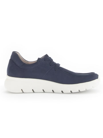 Gabor Leder-Sneakers in Dunkelblau