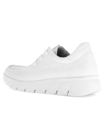 Gabor Leder-Sneakers in Weiß