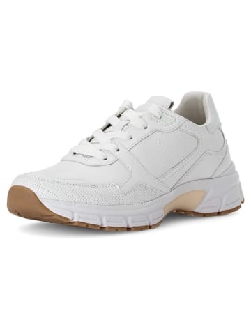 Gabor Leder-Sneakers in Weiß