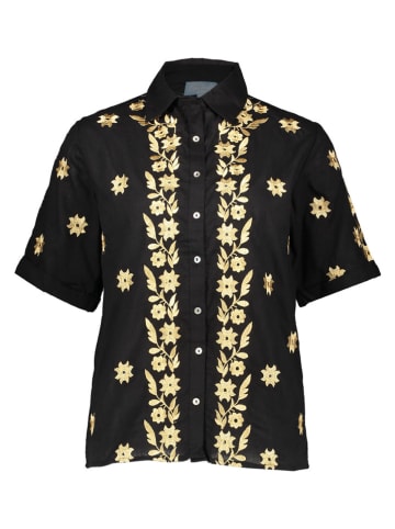 Isla Bonita by SIGRIS Bluzka w kolorze złoto-czarnym