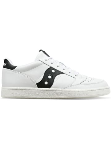 Saucony Leren sneakers wit/zwart