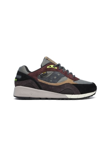 Saucony Leren sneakers bruin/lichtbruin/grijs