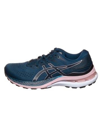 asics Laufschuhe "GEL-KAYANO 28" in Dunkelblau/ Rosa/ Schwarz
