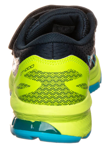 asics Hardloopschoenen "GT-1000 10 PS" zwart/geel/blauw
