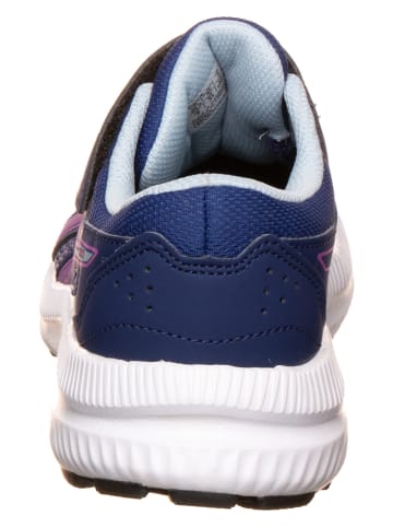 asics Buty "CONTEND 8 PS" w kolorze fioletowo-granatowym do biegania