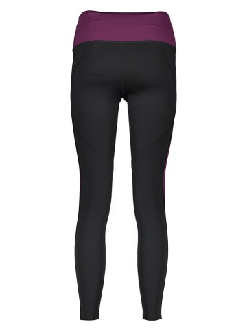asics Funktionsleggings in Schwarz/ Lila