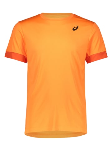 asics Koszulka funkcyjna w kolorze pomarańczowym