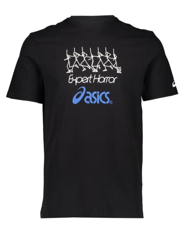 asics Shirt in Schwarz