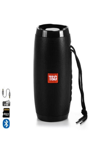 DAM Głośnik Bluetooth "TG-157" w kolorze czarnym