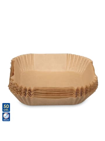 DAM Backpapier in Hellbraun - (L)20 x (B)20 x (H)5 cm