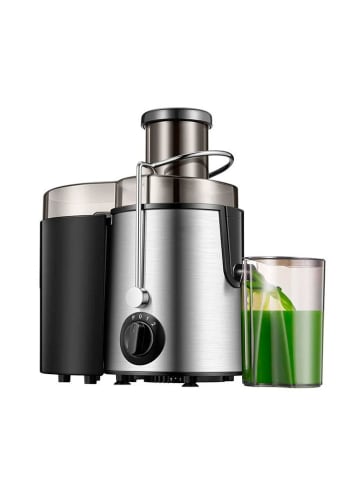 DAM Entsafter in Silber/ Schwarz - 500 ml
