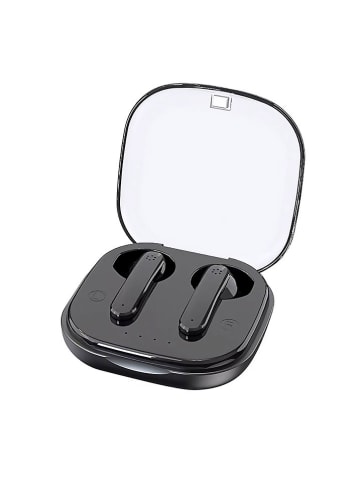 DAM Słuchawki Bluetooth w kolorze czarnym
