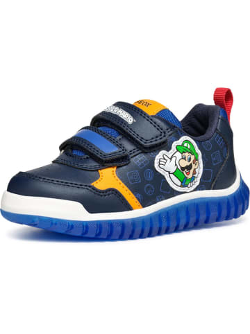 Geox Sneakersy "Lightyloo" w kolorze granatowym