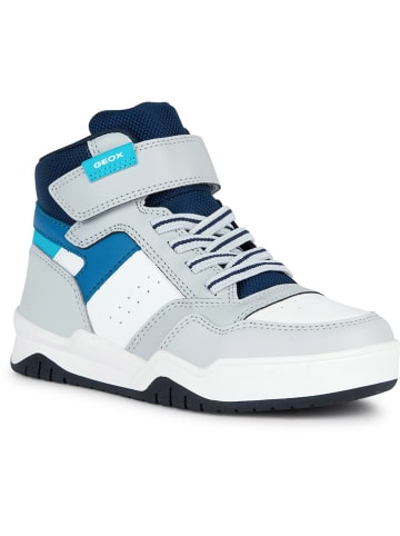 Geox Sneakers "Perth" in Grau/ Blau