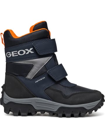Geox Botki "Himalaya" w kolorze granatowym