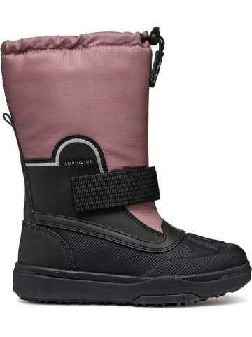 Geox Winterstiefel "Bunshee" in Rosa/ Schwarz