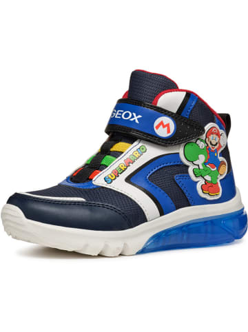 Geox Sneakers "Ciberdron" in Dunkelblau/ Blau