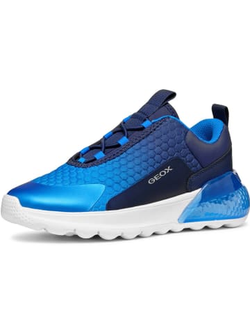 Geox Sneakersy "Activart illuminus" w kolorze niebieskim