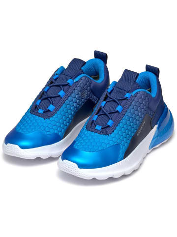 Geox Sneakersy "Activart illuminus" w kolorze niebieskim