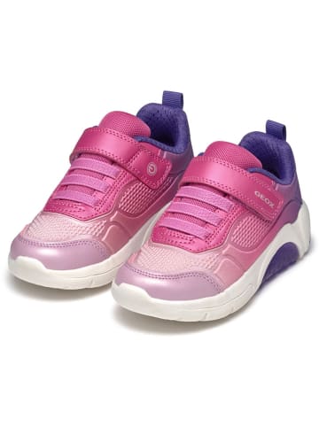 Geox Sneakers "Fadinlight" in Pink/ Lila