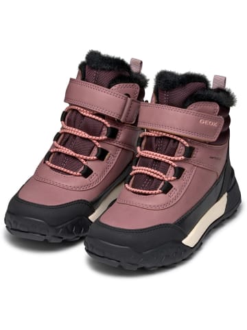 Geox Winterboots "Trekkyup" in Rosa