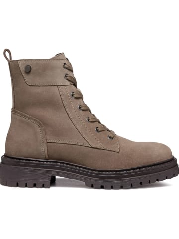 Geox Leren boots "Iridea" beige