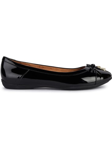 Geox Baleriny "Charlene" w kolorze czarnym