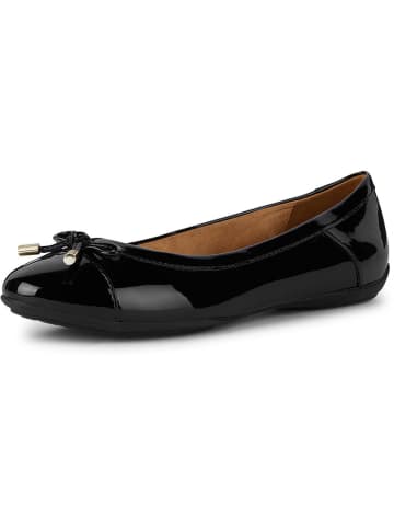 Geox Baleriny "Charlene" w kolorze czarnym