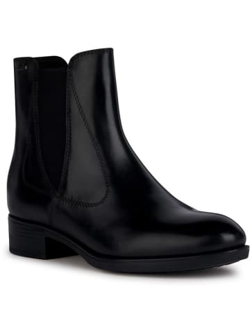 Geox Leder-Chelsea-Boots "Felicity" in Schwarz