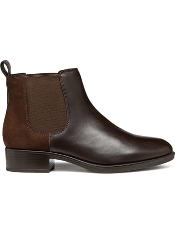 Geox Leren chelseaboots "Felicity" bruin