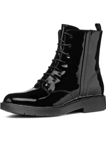 Geox Leder-Boots "Spherica" in Schwarz