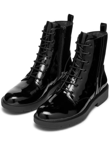 Geox Leder-Boots "Spherica" in Schwarz