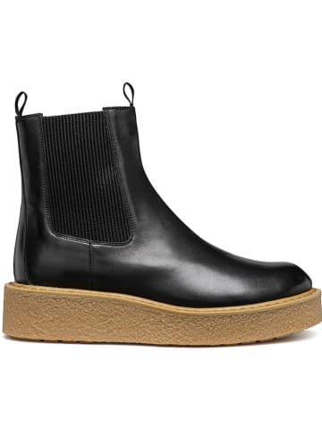 Geox Leren chelseaboots "Elidea" zwart