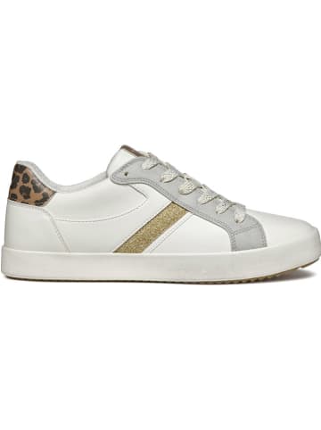 Geox Sneakers "Blomiee" in Gold/ Weiß/ Silber