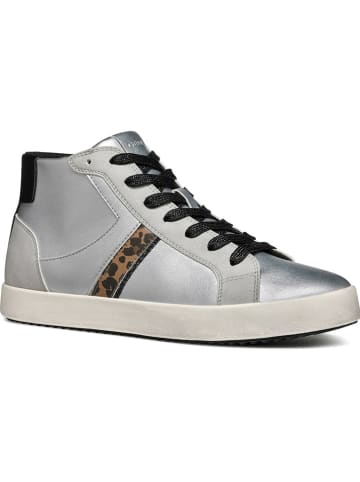 Geox Sneakersy "Blomiee" w kolorze srebrnym