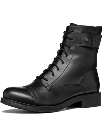 Geox Leren boots "Rewelle" zwart