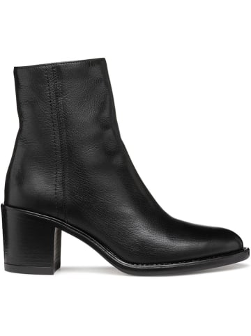 Geox Leder-Stiefeletten "Farnia" in Schwarz