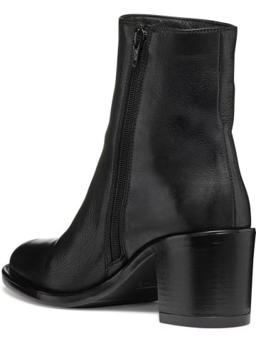 Geox Leder-Stiefeletten "Farnia" in Schwarz