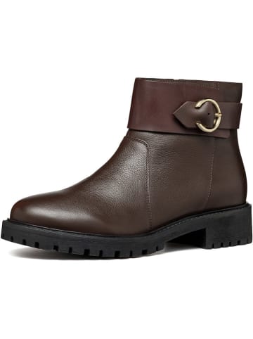 Geox Leder-Ankle-Bootks "Hoara" bruin