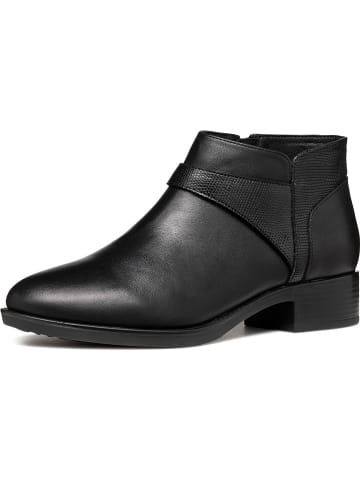 Geox Leren enkelboots "Felicity" zwart