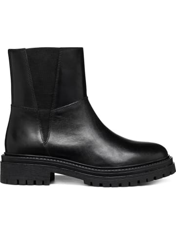 Geox Leder-Boots "Iridea" in Schwarz