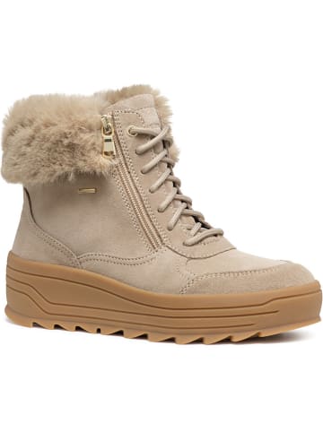 Geox Leren boots "Milleiny" beige