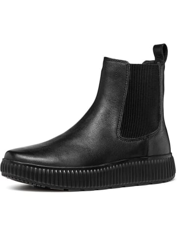 Geox Leren chelseaboots "Graisy" zwart
