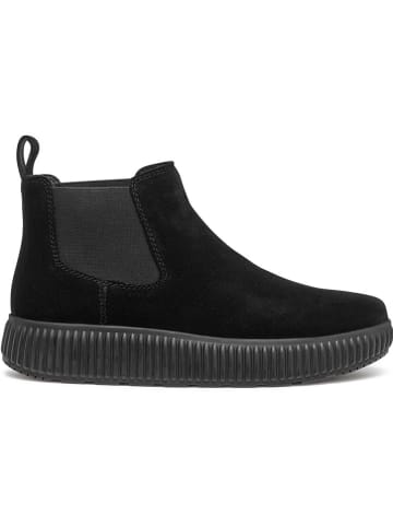 Geox Leren chelseaboots "Graisy" zwart